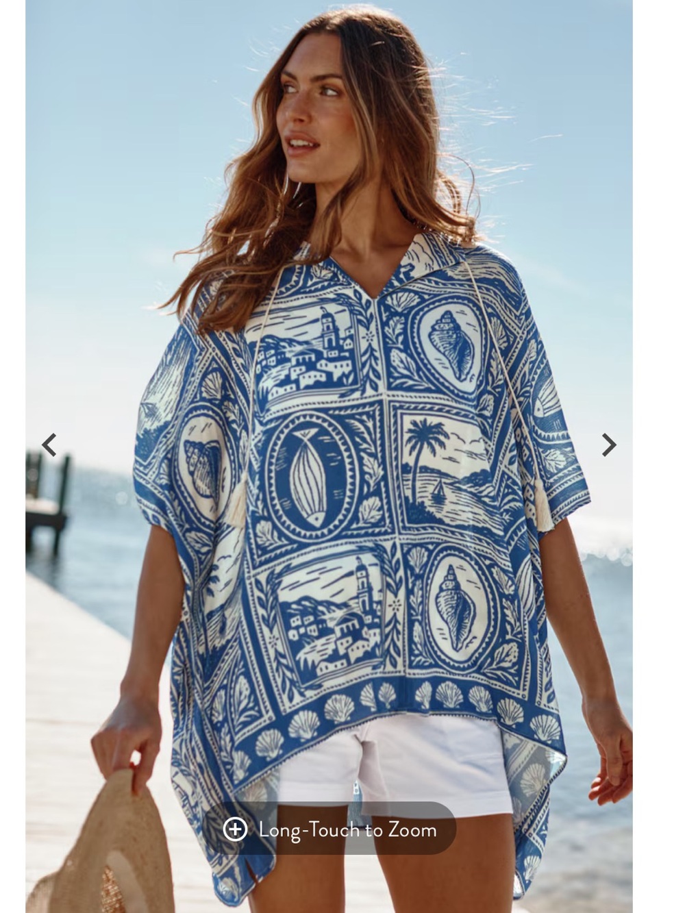 J Jill Seasode Poncho
